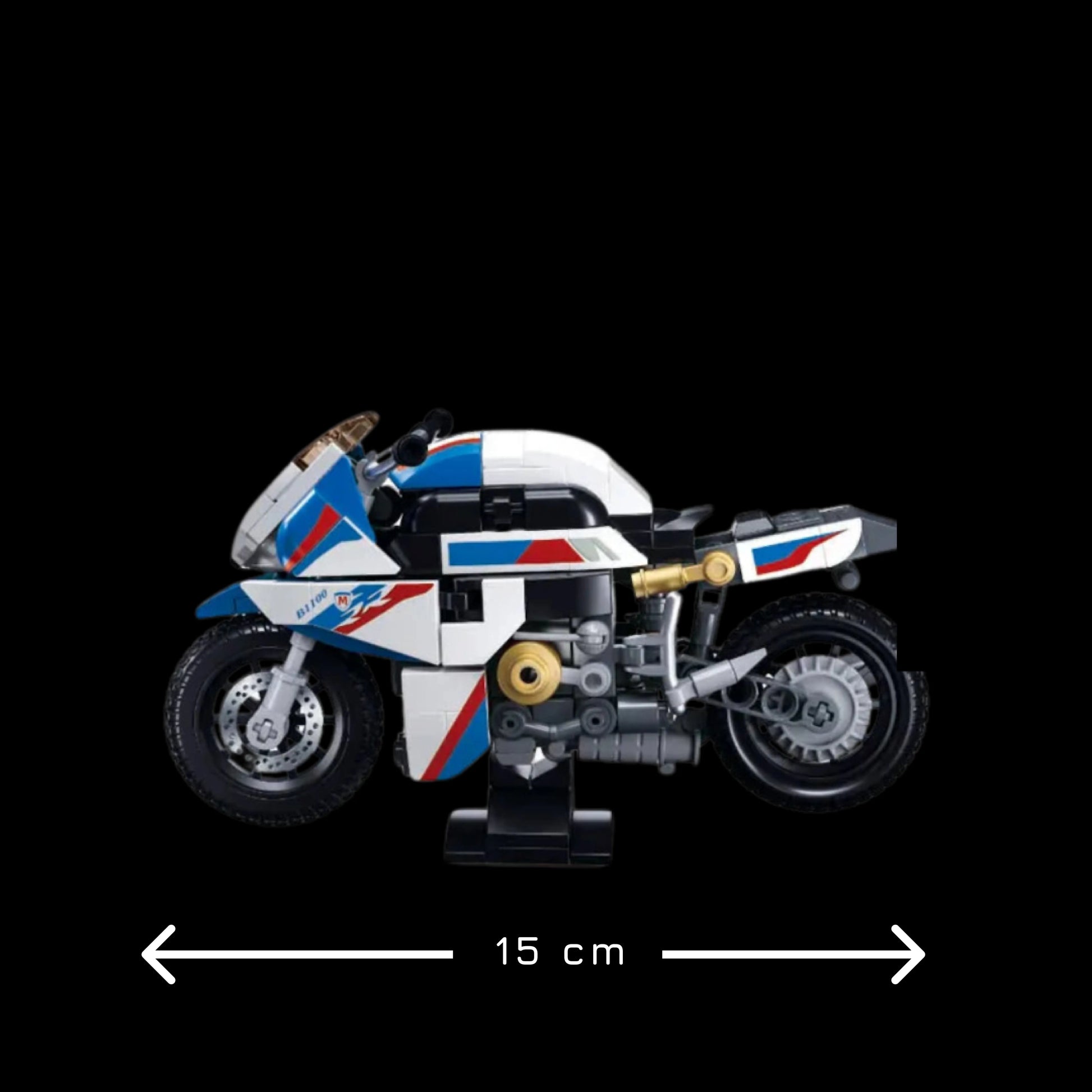 Moto BMW M 1000RR (242 pçs) - Brics Craft