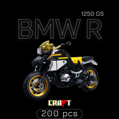 Moto BMW R 1250 GS (200 pçs) - Brics Craft