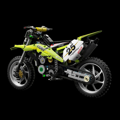 Moto de Motocross (1302 peças) - Brics Craft