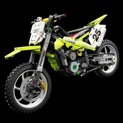 Moto de Motocross (1302 peças) - Brics Craft