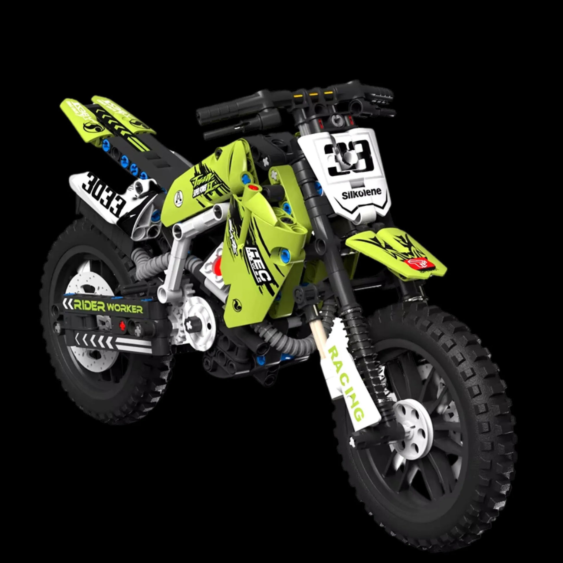 Moto de Motocross (476 peças) - Brics Craft