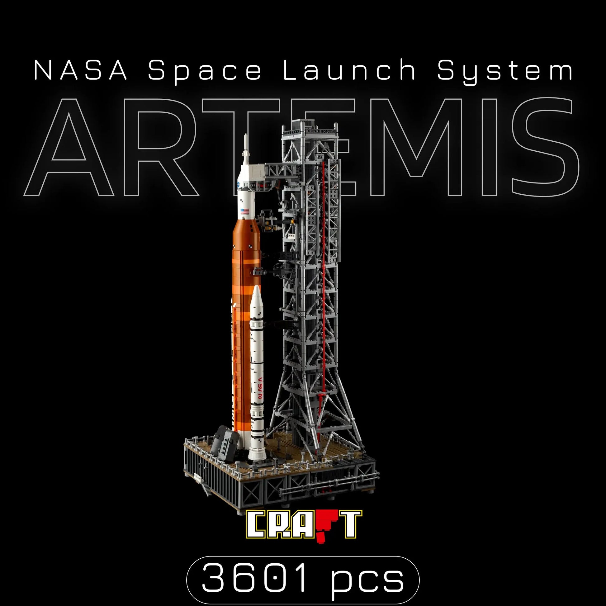 NASA - Artemis Space Launch System (3601 peças) - Brics Craft