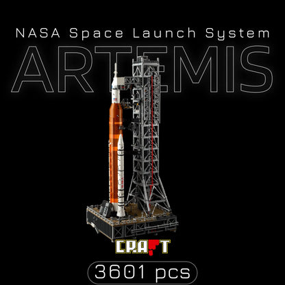 NASA - Artemis Space Launch System (3601 peças) - Brics Craft