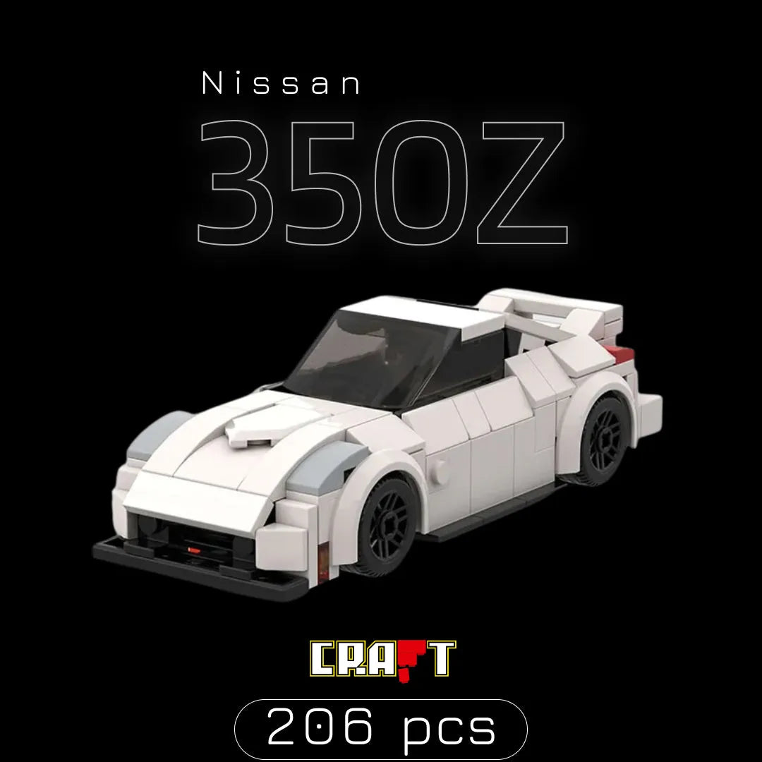 Nissan 350Z (206 pçs) - Brics Craft