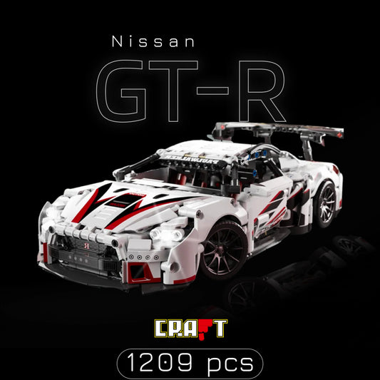 Nissan GT-R "Gran Turismo" (1209 pçs) - Brics Craft