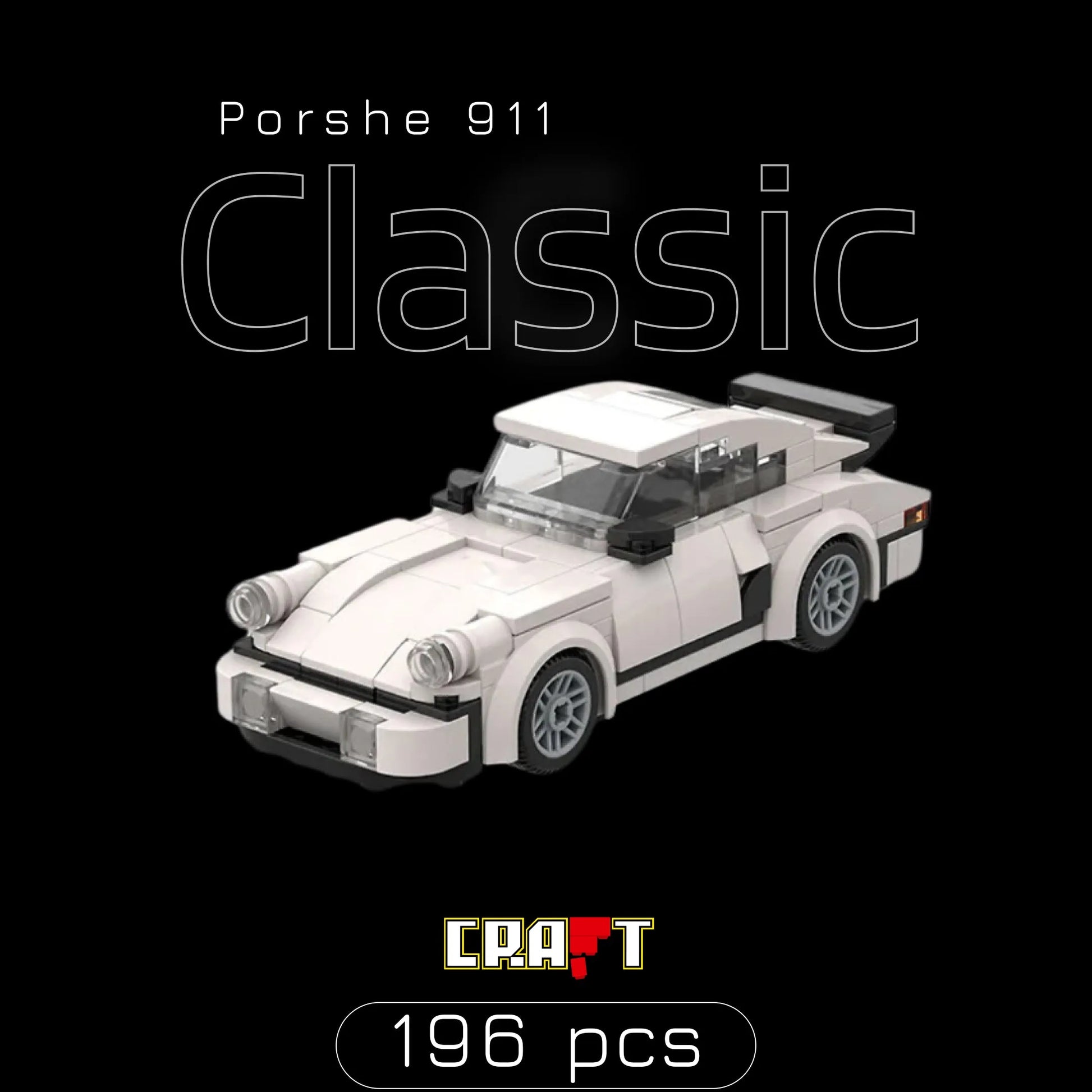 Porsche 911 Classic (196 pçs) - Brics Craft