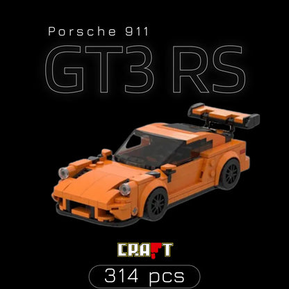 Porsche 911 GT3 RS (314 pçs) - Brics Craft