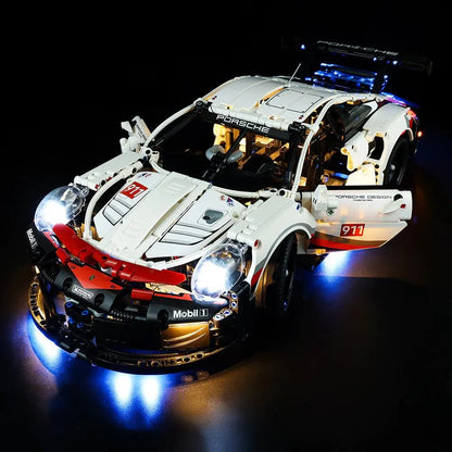 Porsche 911 RSR (1580 pcs) OFF - Brics Craft