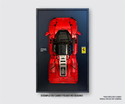 Quadro Funparts - Ferrari Daytona SP3 Vermelha (3778 pcs) - Brics Craft