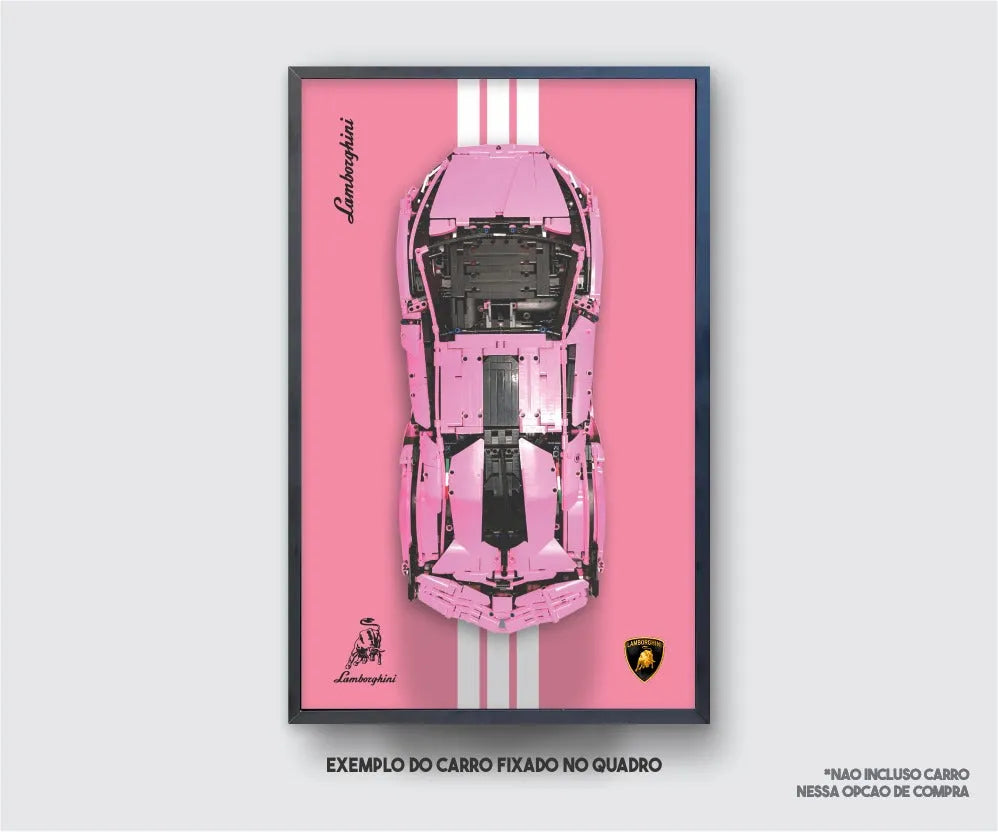 Quadro Funparts - Lamborghini Sián FKP 37 Rosa (3696 pcs) - Brics Craft