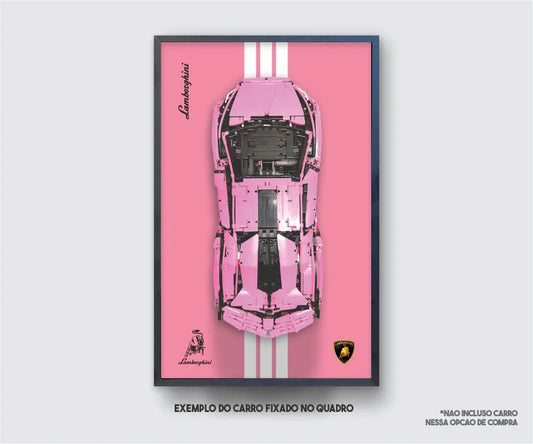 Quadro Funparts - Lamborghini Sián FKP 37 Rosa (3696 pcs) - Brics Craft