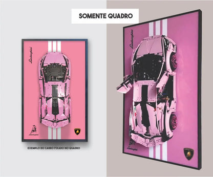 Quadro Funparts - Lamborghini Sián FKP 37 Rosa (3696 pcs) - Brics Craft