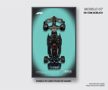 Quadro Funparts - Mercedes-AMG F1 W14 (1642 pçs) - Brics Craft