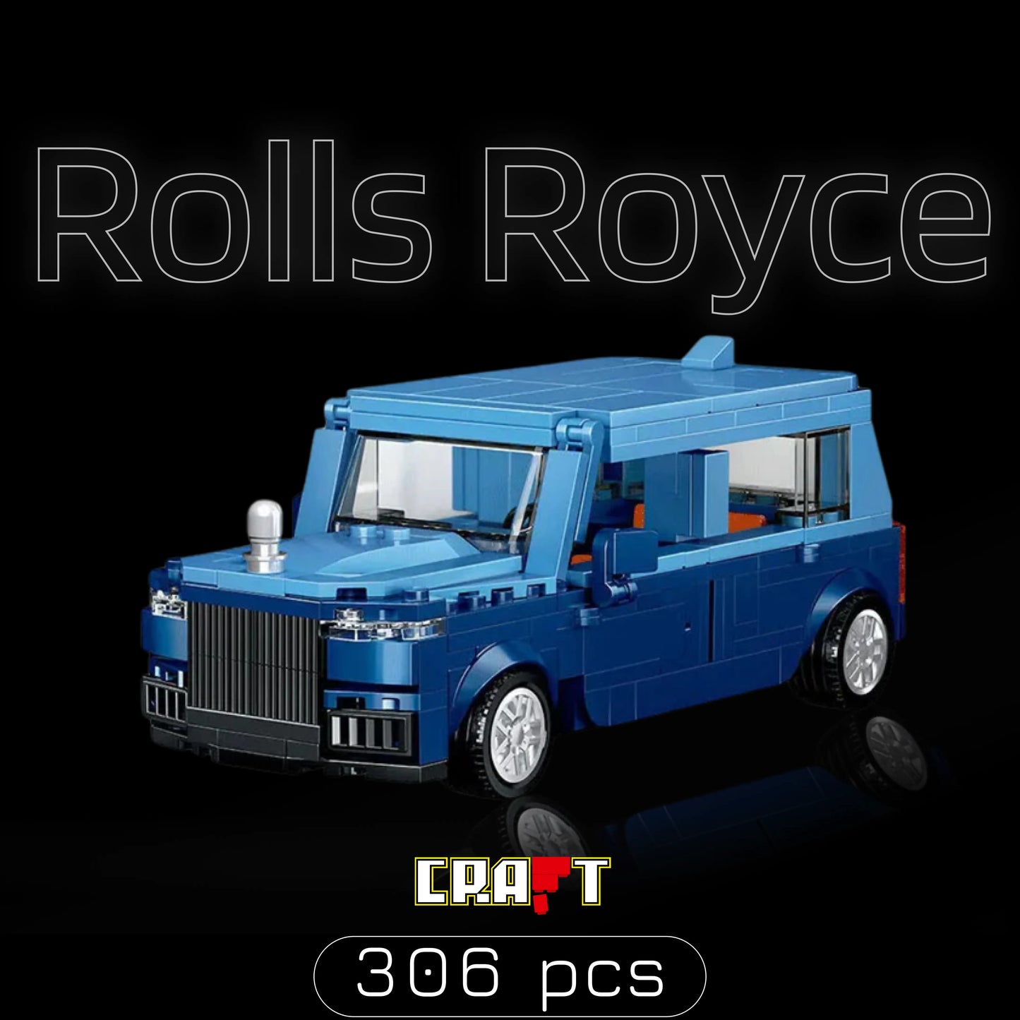 Rolls Royce Cullinan (306 pçs) - Brics Craft