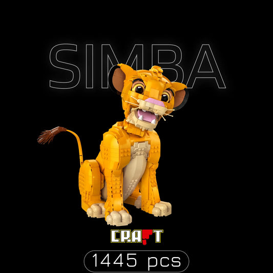 Simba, o Rei Leão (1445 peças) - Brics Craft