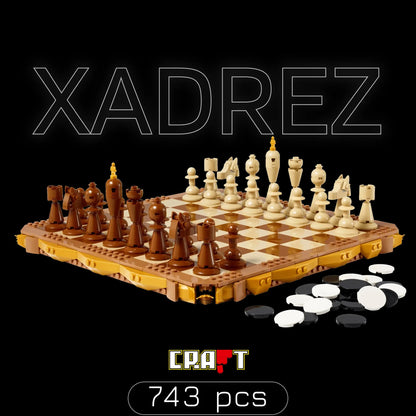 Tabuleiro de Xadrez (743 peças) - Brics Craft