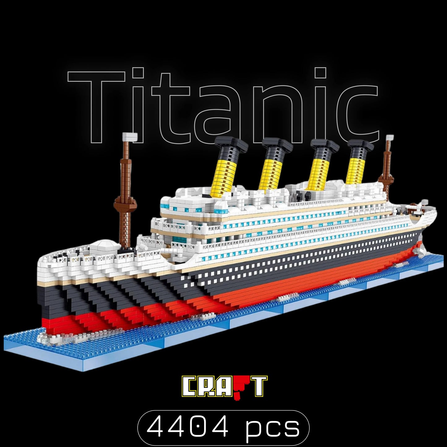 Titanic (4404 peças) - Brics Craft