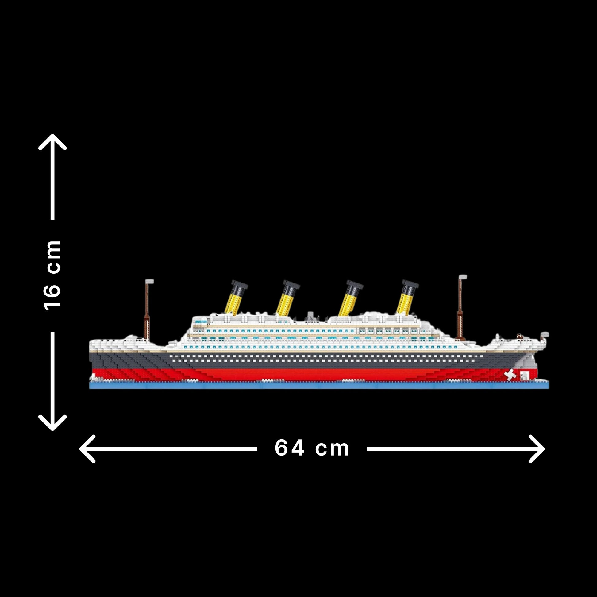 Titanic (4404 peças) - Brics Craft