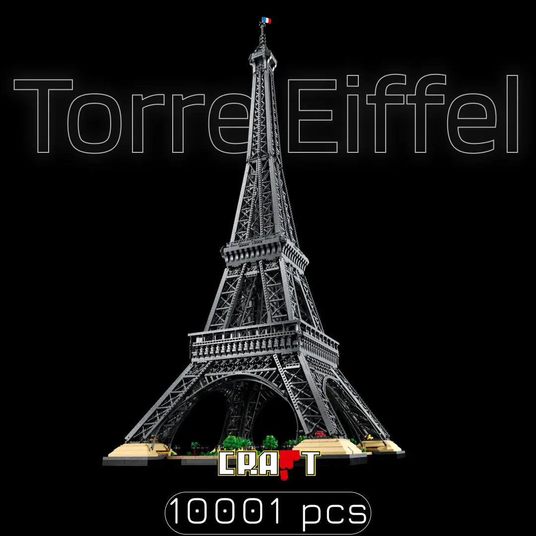 Torre Eiffel (10001 peças) - Brics Craft