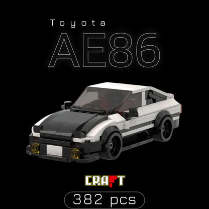 Toyota AE86 (382 pçs) - Brics Craft