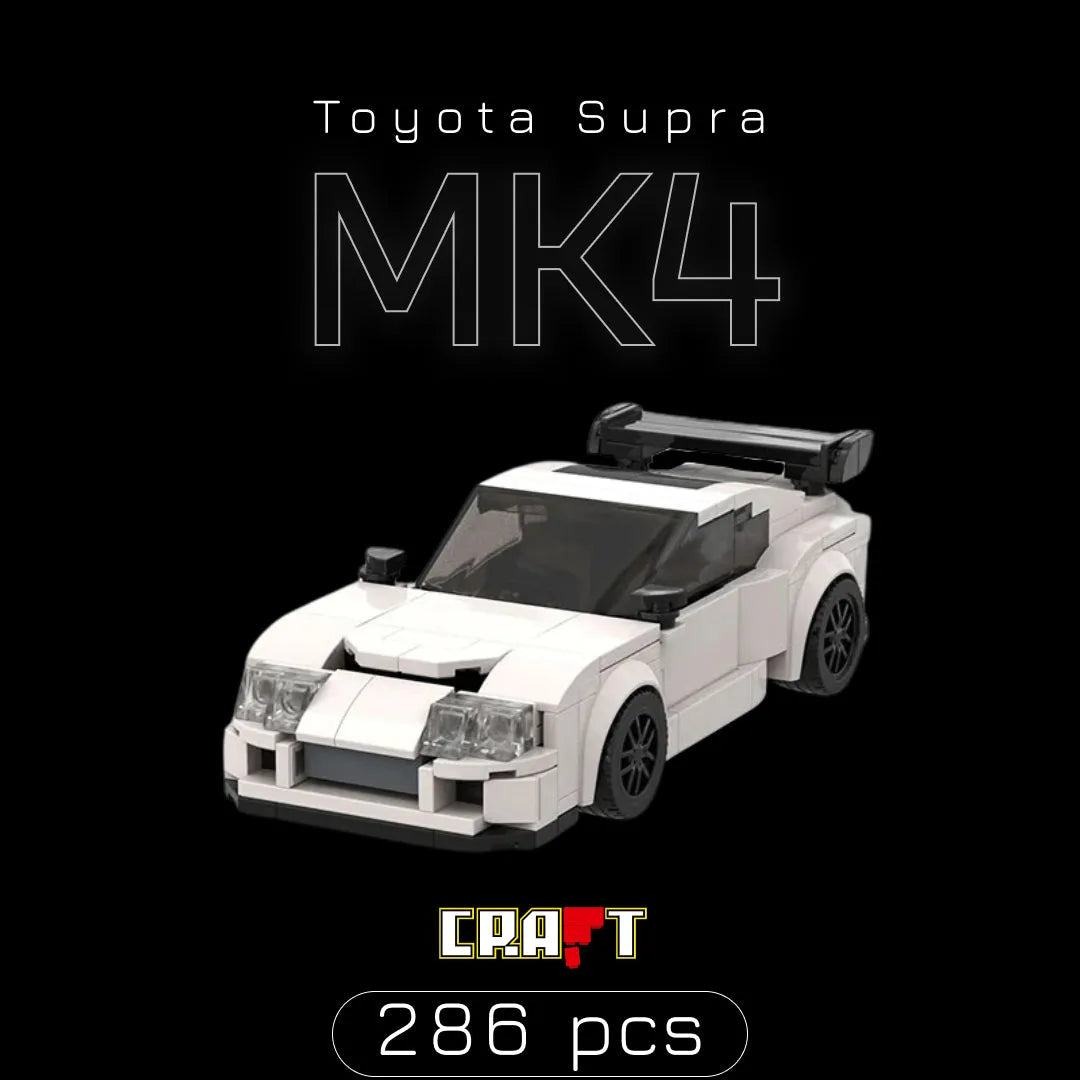 Toyota Supra MK4 (286 pçs) - Brics Craft