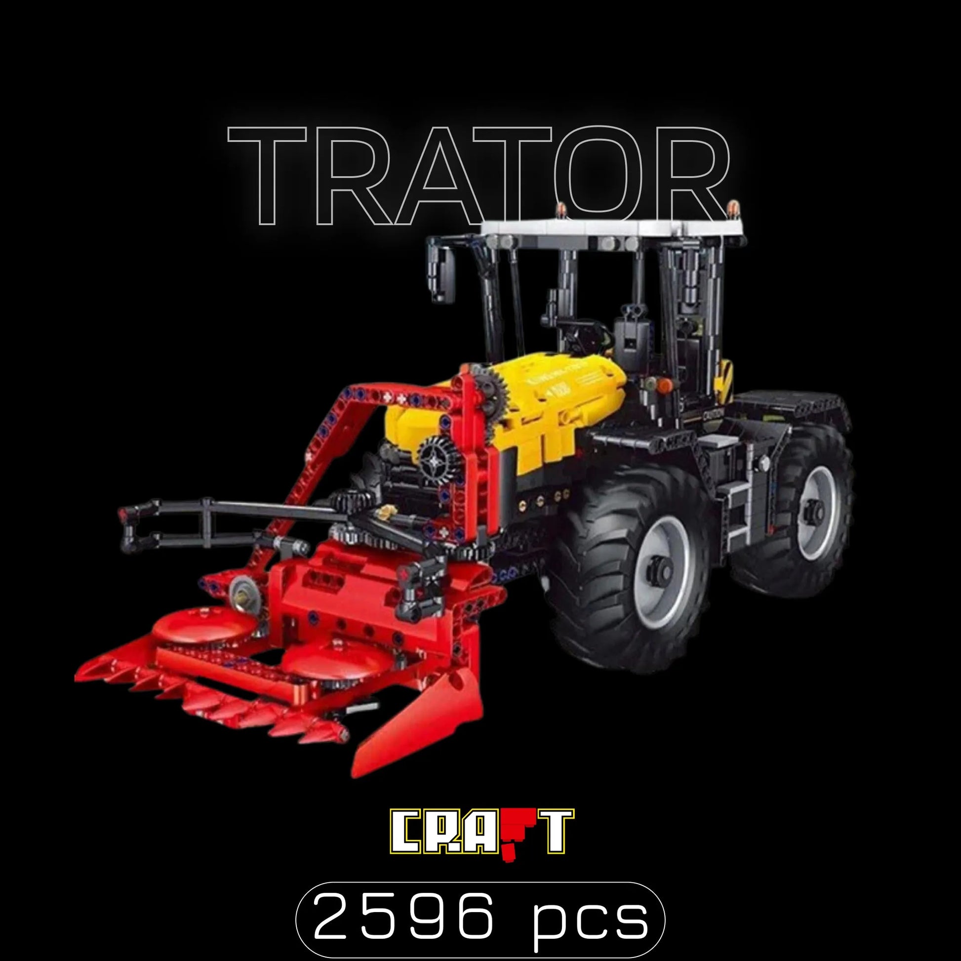 Trator (2596 peças) - Brics Craft