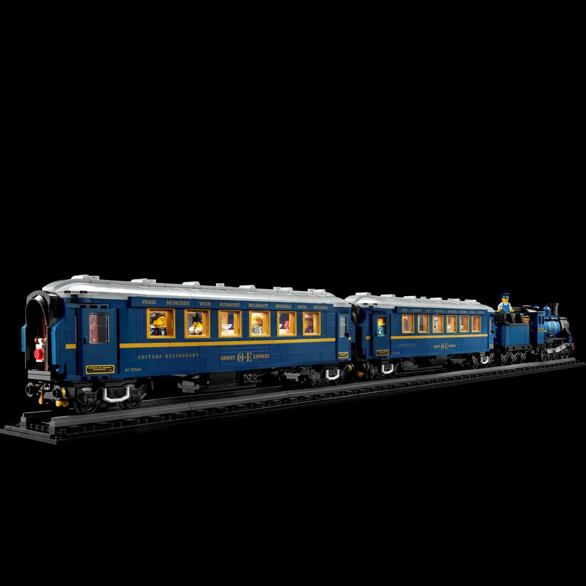 Trem Expresso do Oriente (2540 peças) - Brics Craft